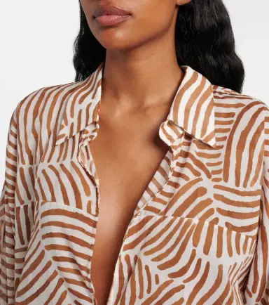 ViX Paula Hermanny Moana oversized printed cotton shirt | Thumbnail 6 ViX Paula Hermanny Moana oversized printed cotton shirt | Thumbnail 6