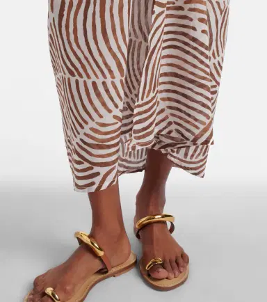 ViX Paula Hermanny Sasha printed cotton midi dress | Thumbnail 6