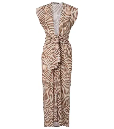ViX Paula Hermanny Sasha printed cotton midi dress | Thumbnail 1