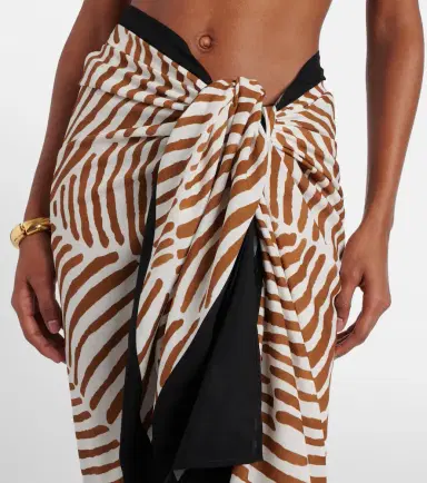 ViX Paula Hermanny Printed beach cover-up | Thumbnail 2
