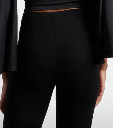 Jacquemus Playa ruffled jersey capri pants | Thumbnail 3