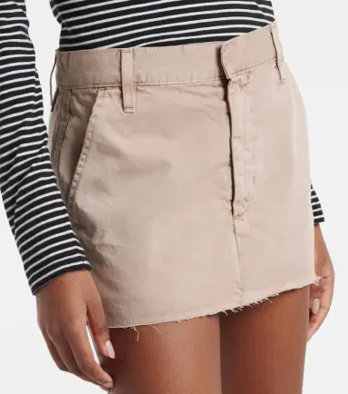Slvrlake Chino cotton canvas miniskirt | Thumbnail 3