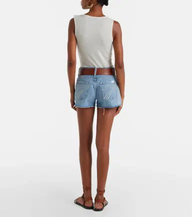 7 For All Mankind June denim shorts | Thumbnail 2