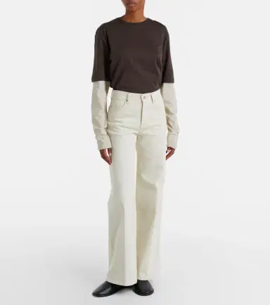 7 For All Mankind Lotta Tailorless wide-leg jeans | Thumbnail 2