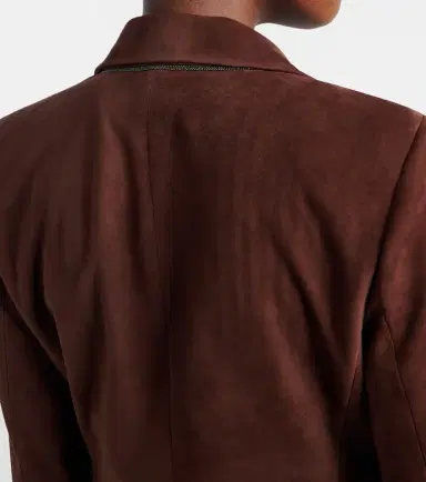 Brunello Cucinelli Monili suede blazer | Thumbnail 3 Brunello Cucinelli Monili suede blazer | Thumbnail 3