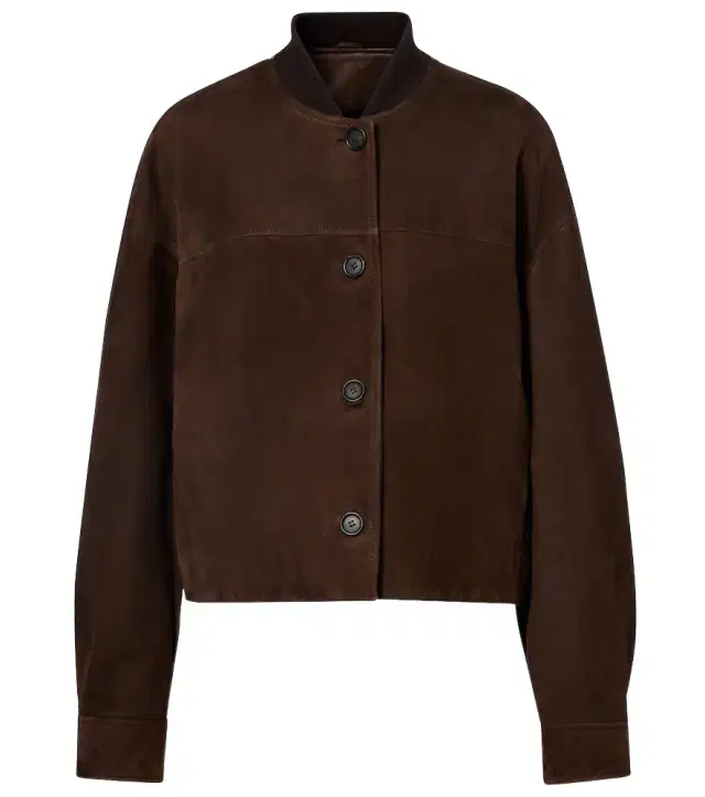 Brunello Cucinelli Cropped suede jacket