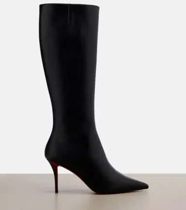 Christian Louboutin Miss Z leather knee-high boots | Thumbnail 2