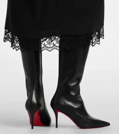 Christian Louboutin Miss Z leather knee-high boots | Thumbnail 5
