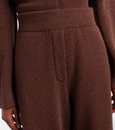 Brunello Cucinelli Cashmere-blend straight pants | Thumbnail 3 Brunello Cucinelli Cashmere-blend straight pants | Thumbnail 3