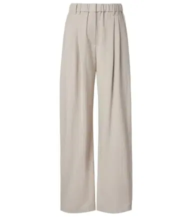 Brunello Cucinelli Monili wool-blend wide-leg pants | Thumbnail 1