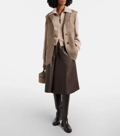 Brunello Cucinelli Knitted cotton blouson jacket | Thumbnail 5