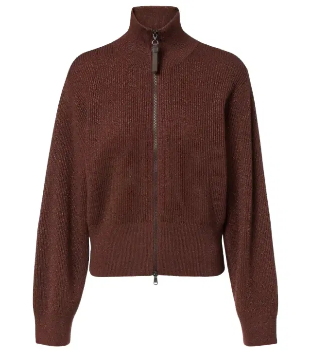 Brunello Cucinelli Monili cashmere-blend sweater