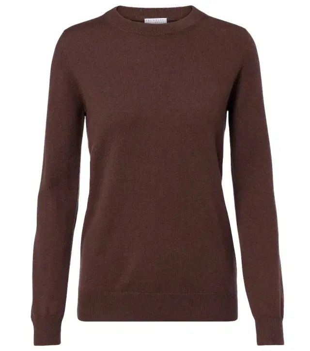 Brunello Cucinelli Monili cashmere sweater