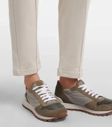 Brunello Cucinelli Monili cotton sweatpants | Thumbnail 2
