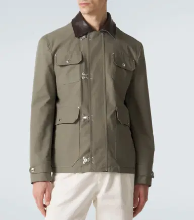 Brunello Cucinelli Cotton-blend gabardine field jacket | Thumbnail 6 Brunello Cucinelli Cotton-blend gabardine field jacket | Thumbnail 6