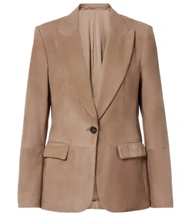 Brunello Cucinelli Suede blazer | Thumbnail 1 Brunello Cucinelli Suede blazer | Thumbnail 1
