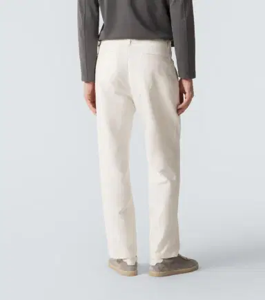 Brunello Cucinelli Cotton and linen canvas straight pants | Thumbnail 3 Brunello Cucinelli Cotton and linen canvas straight pants | Thumbnail 3