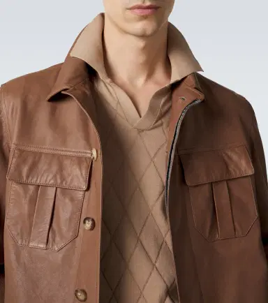 Brunello Cucinelli Knitted cotton polo shirt | Thumbnail 6 Brunello Cucinelli Knitted cotton polo shirt | Thumbnail 6