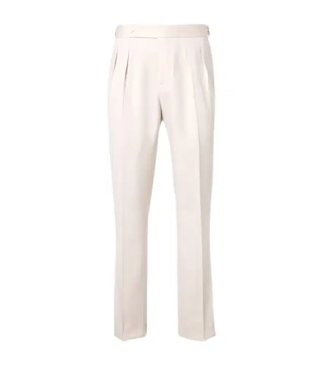 Brunello Cucinelli Silk straight pants