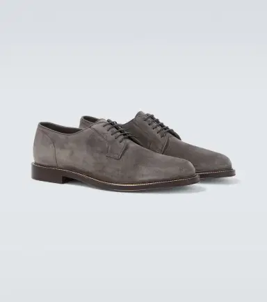 Brunello Cucinelli Suede Derby shoes | Thumbnail 2 Brunello Cucinelli Suede Derby shoes | Thumbnail 2
