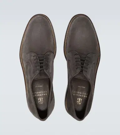 Brunello Cucinelli Suede Derby shoes | Thumbnail 3 Brunello Cucinelli Suede Derby shoes | Thumbnail 3