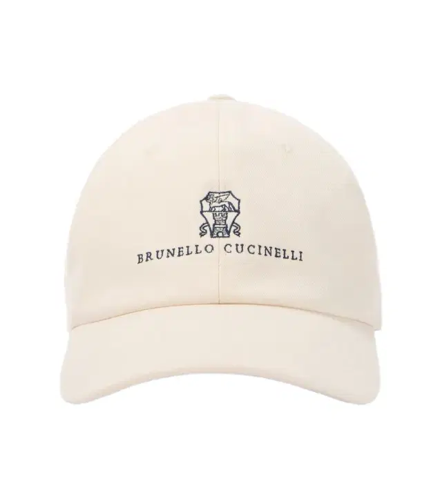 Brunello Cucinelli ogo leather-trimmed twill baseball cap