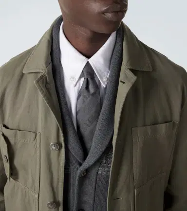 Brunello Cucinelli Striped silk tie | Thumbnail 2 Brunello Cucinelli Striped silk tie | Thumbnail 2