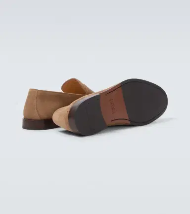Brunello Cucinelli Suede penny loafers | Thumbnail 2