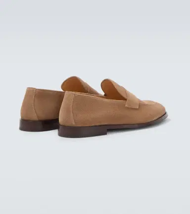 Brunello Cucinelli Suede penny loafers | Thumbnail 5