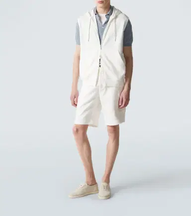 Brunello Cucinelli Cotton-blend hoodie | Thumbnail 2 Brunello Cucinelli Cotton-blend hoodie | Thumbnail 2