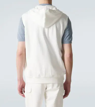Brunello Cucinelli Cotton-blend hoodie | Thumbnail 3 Brunello Cucinelli Cotton-blend hoodie | Thumbnail 3