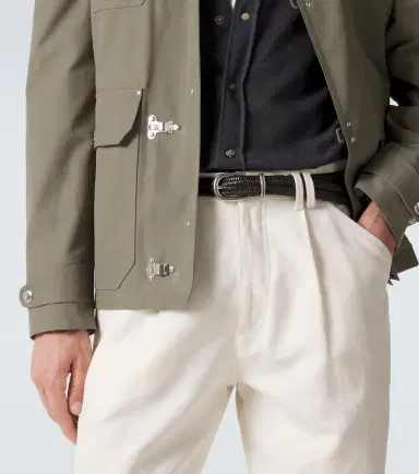 Brunello Cucinelli Woven leather belt | Thumbnail 4