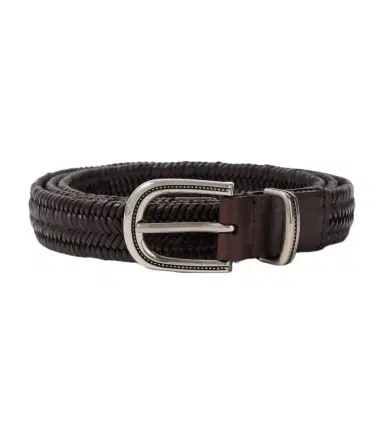 Brunello Cucinelli Woven leather belt | Thumbnail 1