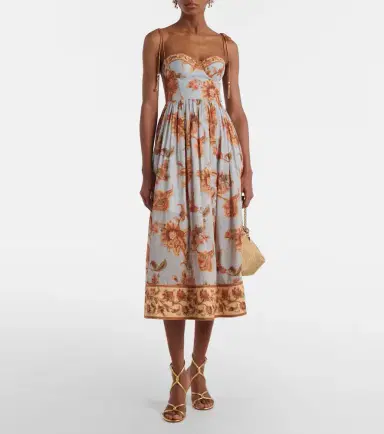 Zimmermann Aster paisley cotton bustier dress | Thumbnail 2 Zimmermann Aster paisley cotton bustier dress | Thumbnail 2