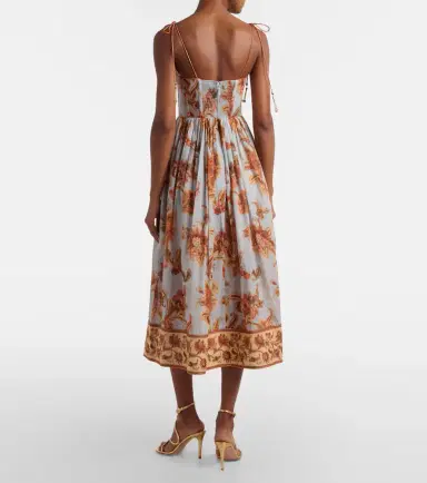 Zimmermann Aster paisley cotton bustier dress | Thumbnail 4 Zimmermann Aster paisley cotton bustier dress | Thumbnail 4