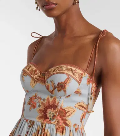 Zimmermann Aster paisley cotton bustier dress | Thumbnail 5 Zimmermann Aster paisley cotton bustier dress | Thumbnail 5