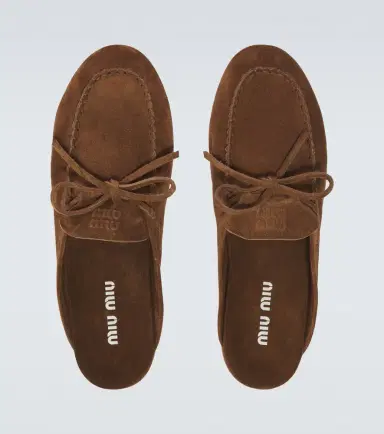 Miu Miu Suede mules | Thumbnail 2