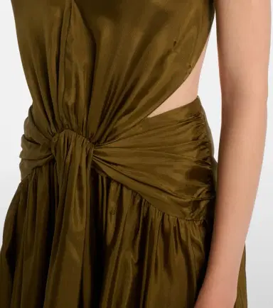 Zimmermann Indra cutout halterneck silk maxi dress | Thumbnail 6