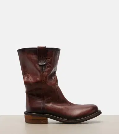 Miu Miu Foule leather ankle boots | Thumbnail 4