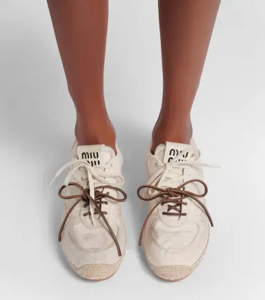 Miu Miu Gymnasium canvas sneakers | Thumbnail 5
