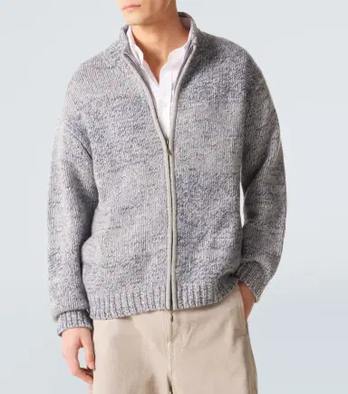 Le Kasha Lamdu cashmere zip-up cardigan | Thumbnail 4 Le Kasha Lamdu cashmere zip-up cardigan | Thumbnail 4