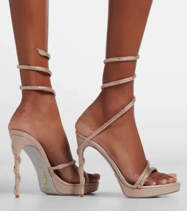 René Caovilla Margot embellished platform sandals | Thumbnail 6