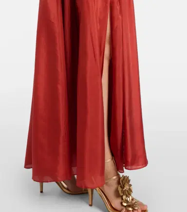 Zimmermann Indra cutout draped silk maxi dress | Thumbnail 2