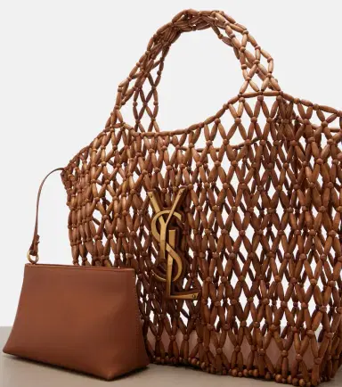Saint Laurent Icare Cassandre Medium beaded shopper | Thumbnail 2 Saint Laurent Icare Cassandre Medium beaded shopper | Thumbnail 2