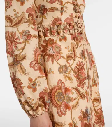 Zimmermann Aster beaded floral linen maxi dress | Thumbnail 2 Zimmermann Aster beaded floral linen maxi dress | Thumbnail 2