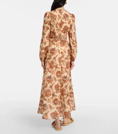 Zimmermann Aster beaded floral linen maxi dress | Thumbnail 4 Zimmermann Aster beaded floral linen maxi dress | Thumbnail 4