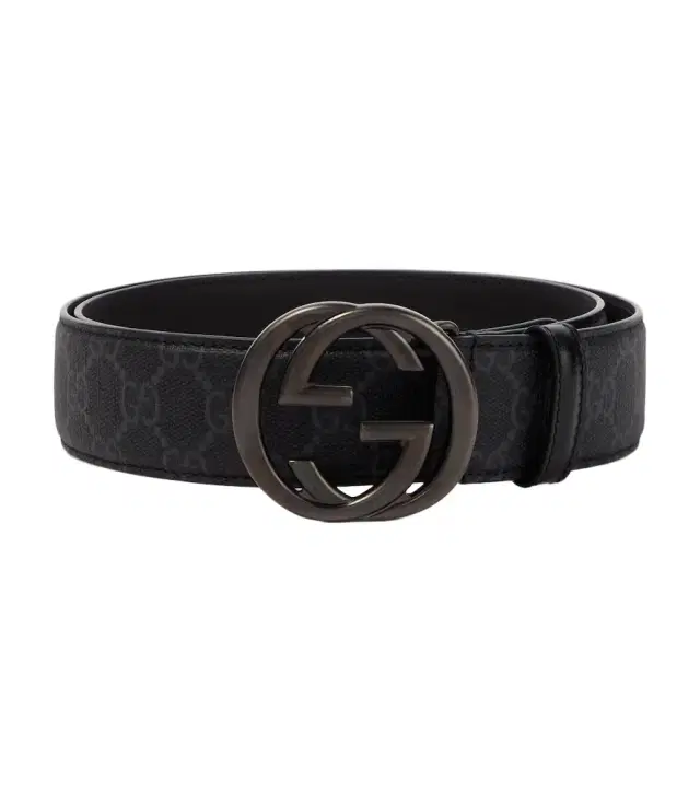 Gucci Interlocking G reversible belt