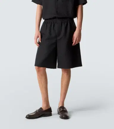 Gucci GG canvas linen-blend shorts | Thumbnail 3 Gucci GG canvas linen-blend shorts | Thumbnail 3