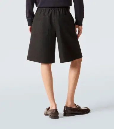 Gucci GG canvas linen-blend shorts | Thumbnail 4 Gucci GG canvas linen-blend shorts | Thumbnail 4
