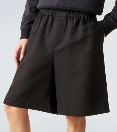 Gucci GG canvas linen-blend shorts | Thumbnail 5 Gucci GG canvas linen-blend shorts | Thumbnail 5